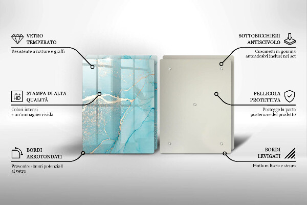 Tábua cozinha Pedra abstrata