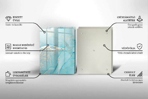 Tábua cozinha Pedra abstrata