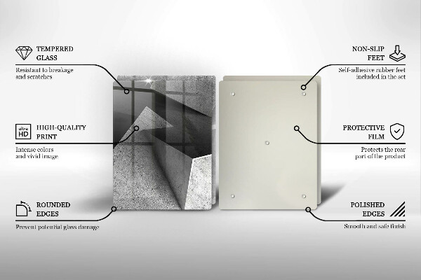 Tábua de corte Abstração concreta