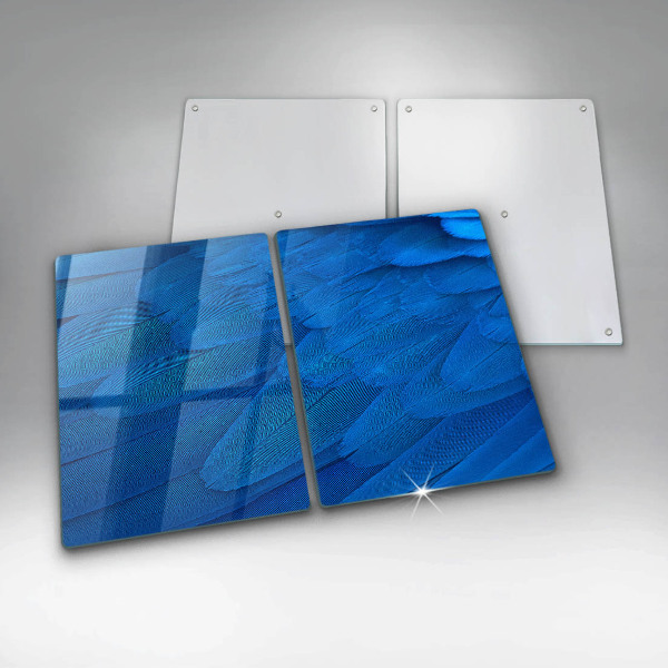 Tábua de cortar alimentos penas de pássaros