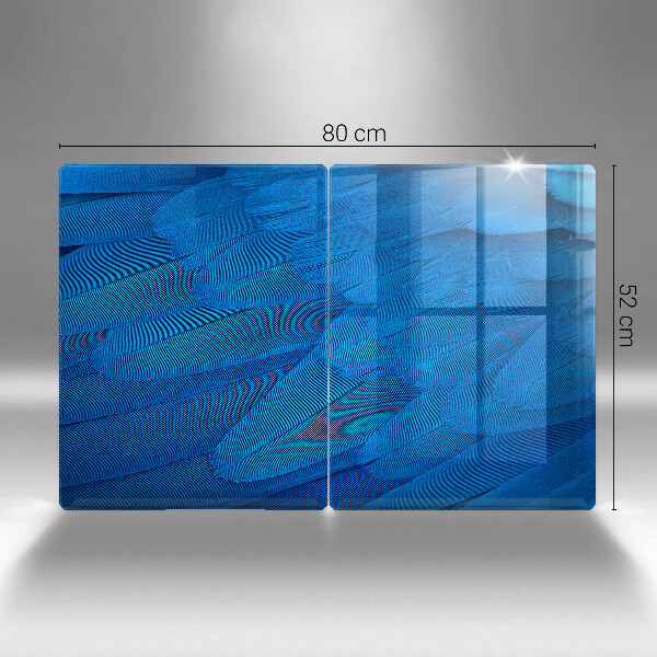 Tábua de cortar alimentos penas de pássaros
