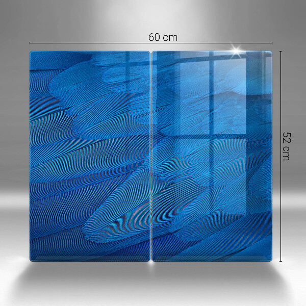 Tábua de cortar alimentos penas de pássaros