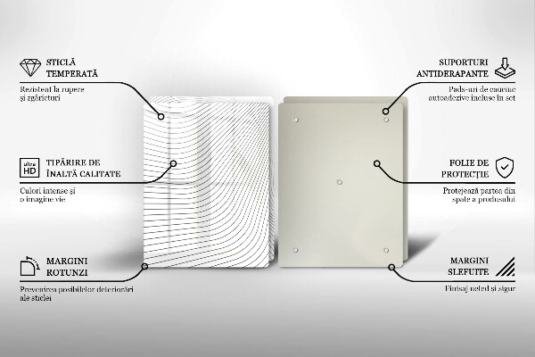 Tábua corte Padrão de linha moderno
