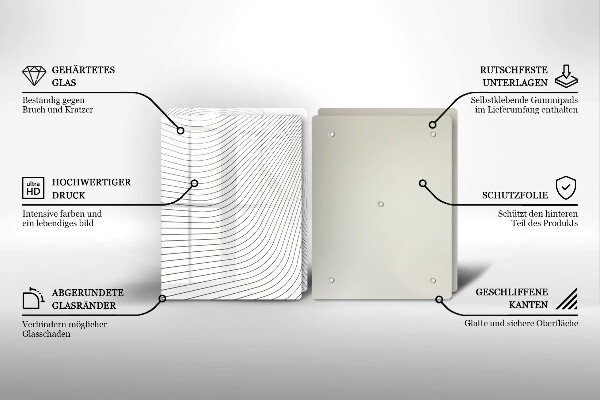 Tábua corte Padrão de linha moderno