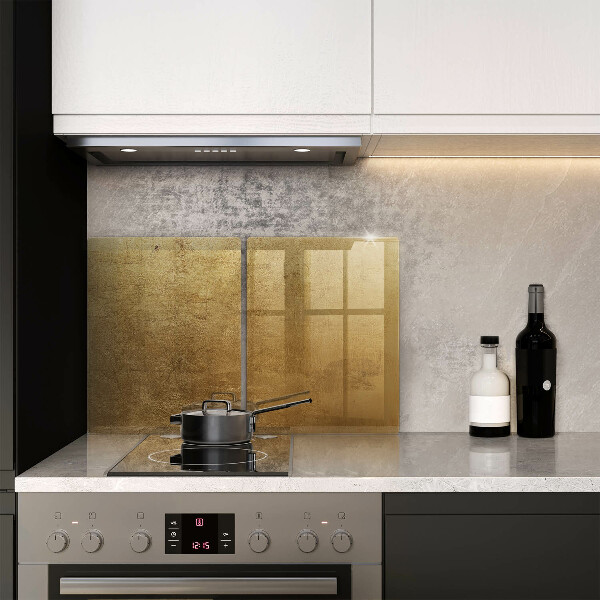 Tábua de cortar alimentos Fundo de textura dourada