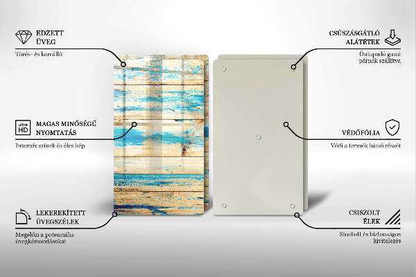 Tábua cozinha Tábuas de madeira retrô