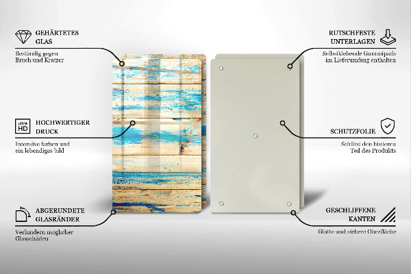 Tábua cozinha Tábuas de madeira retrô
