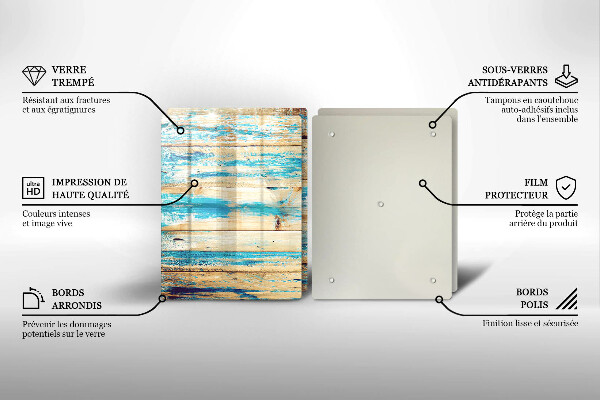 Tábua cozinha Tábuas de madeira retrô