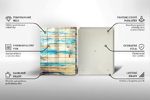 Tábua cozinha Tábuas de madeira retrô