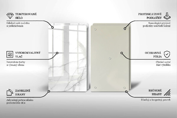 Tábua de cortar Fundo de pedra de mármore