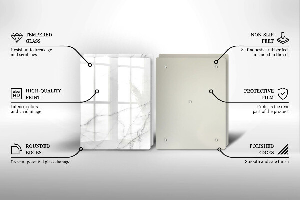 Tábua de cortar Fundo de pedra de mármore