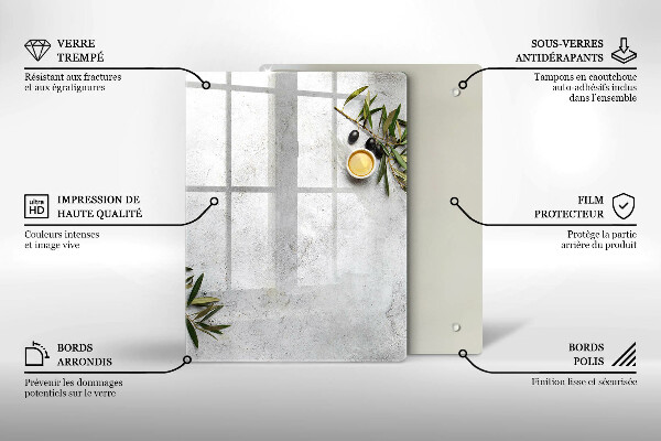 Tábua de cortar alimentos Cor verde