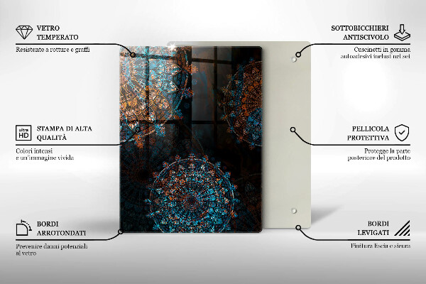 Tábua de corte Cor preta