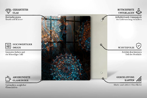 Tábua de corte Cor preta