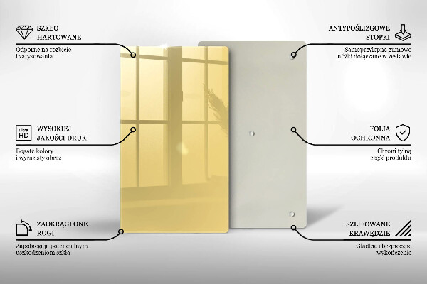 Tábua corte Cor amarela