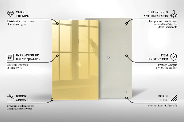 Tábua corte Cor amarela