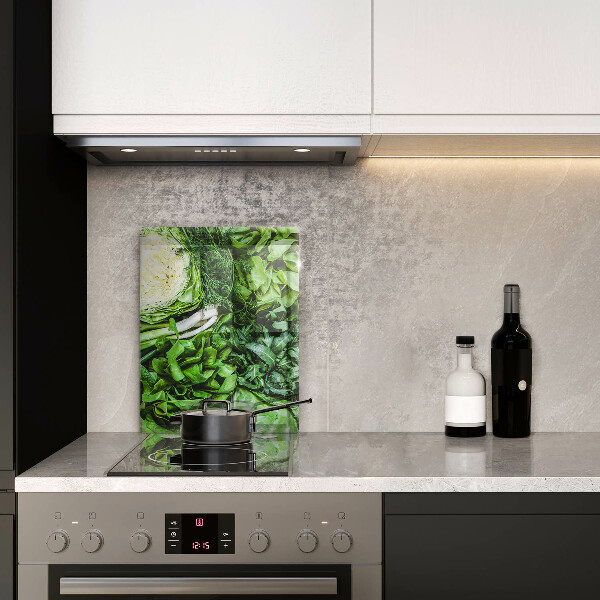 Tábua corte Vegetais verdes