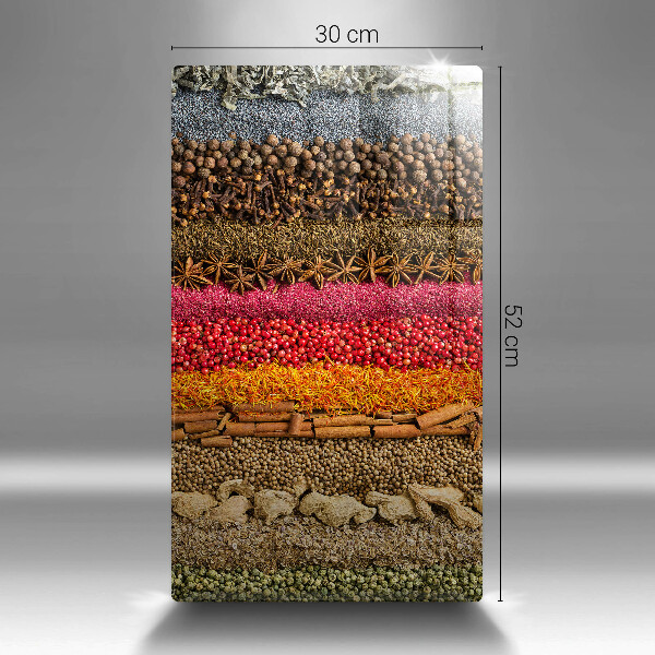 Tábua de cortar Especiarias coloridas