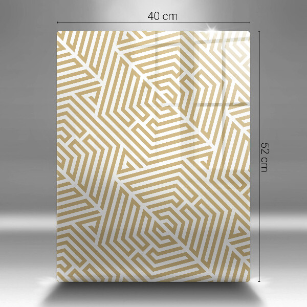 Tábua de cortar Linhas geométricas