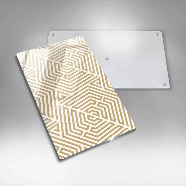 Tábua de cortar Linhas geométricas