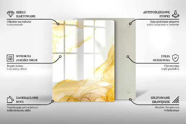 Tábua corte Padrão de folha Boho