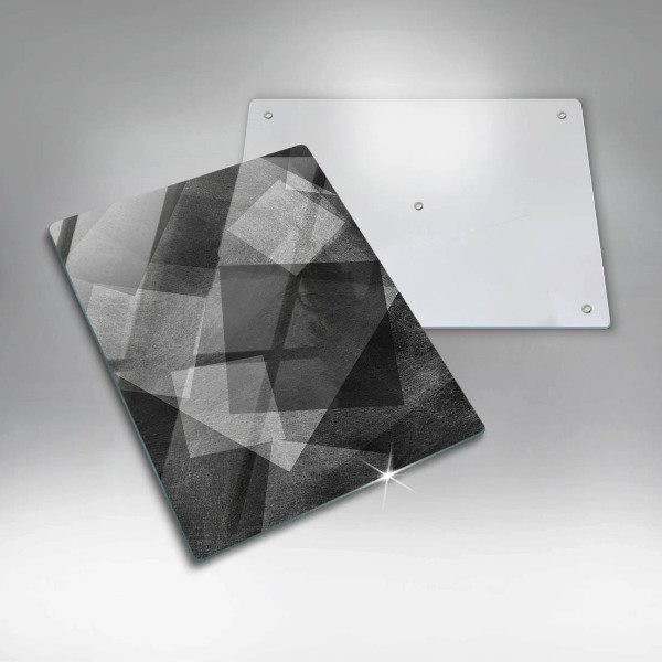 Tábua de cortar alimentos Abstração geométrica