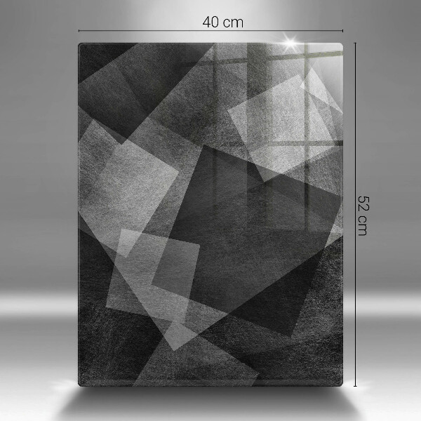 Tábua de cortar alimentos Abstração geométrica