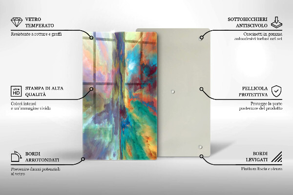 Tábua de corte Céu colorido