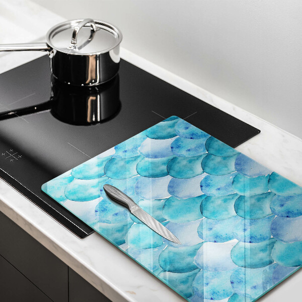 Tábua cozinha Escamas de aquarela