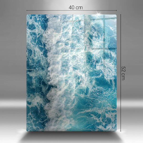 Tábua para corte Ondas do mar