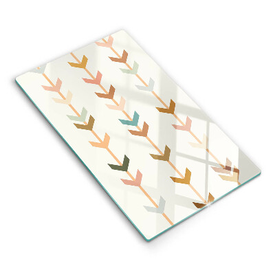 Tábua de corte de vidro Elementos geométricos