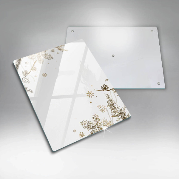 Tábua cozinha Decorações de inverno