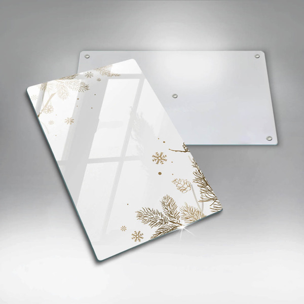 Tábua cozinha Decorações de inverno