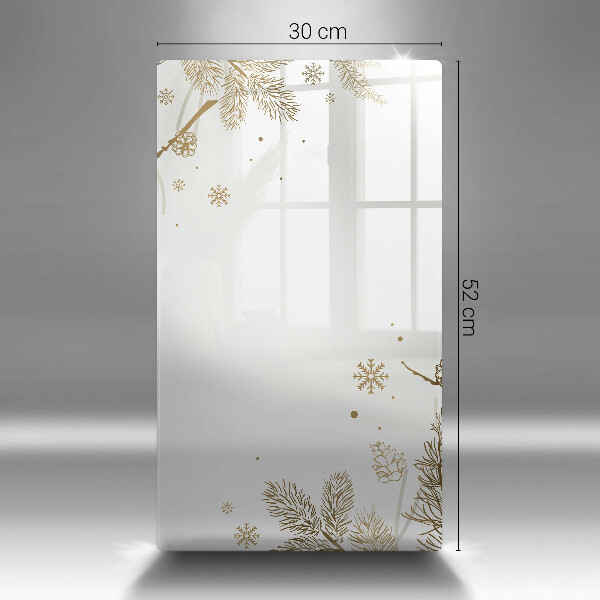 Tábua cozinha Decorações de inverno