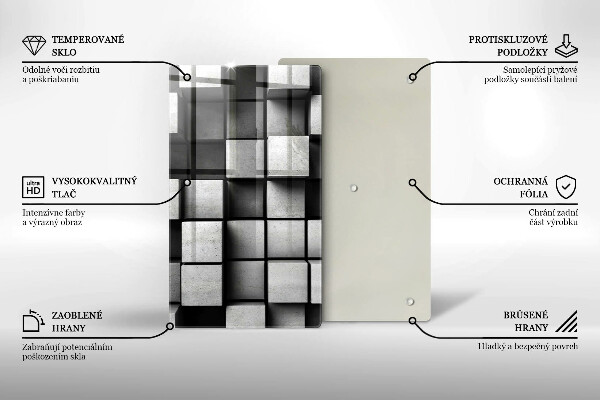 Tábua de cortar alimentos Fundo de geometria 3D