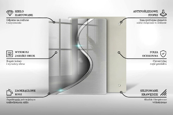 Tábua de cortar alimentos Fundo de geometria 3D