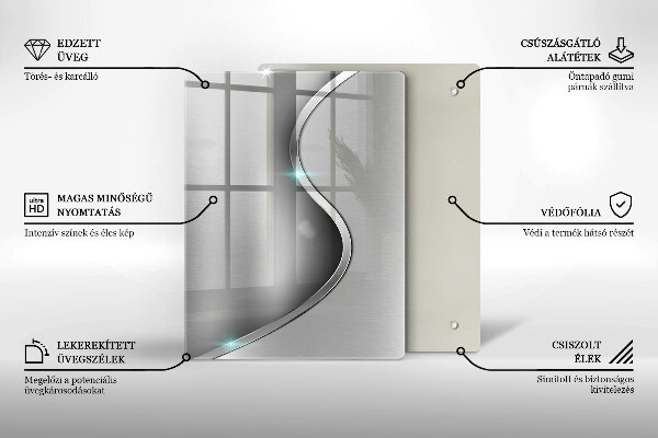 Tábua de cortar alimentos Fundo de geometria 3D