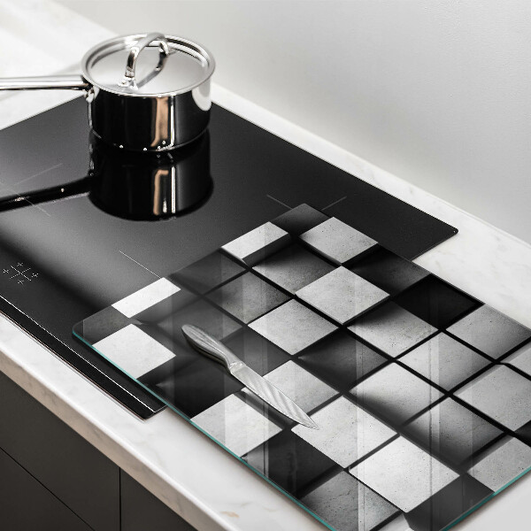 Tábua de cortar alimentos Fundo de geometria 3D