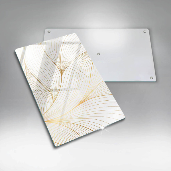 Tábua de vidro Padrão de linha moderno