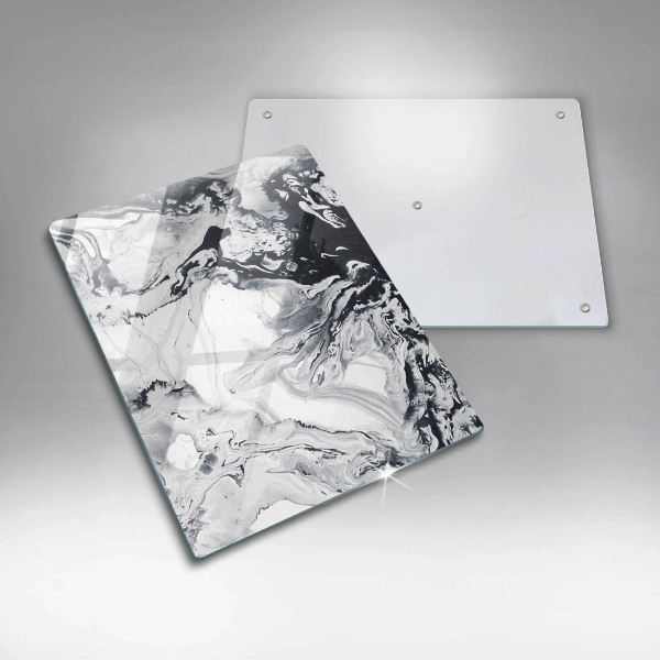 Tábua de vidro Abstração de tinta