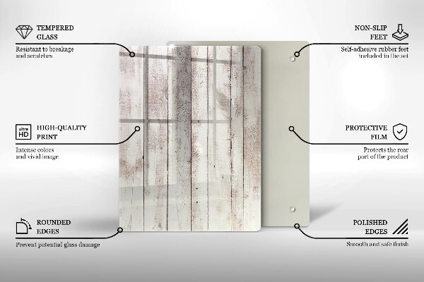 Tábua de vidro Abstração de tinta