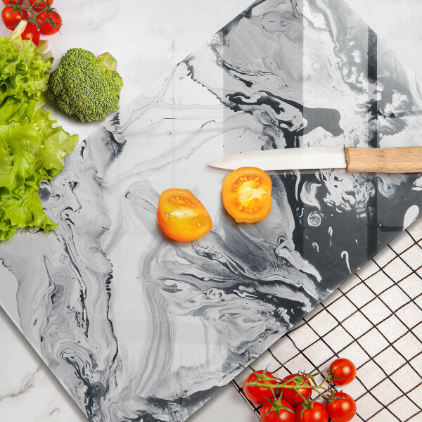 Tábua de vidro Abstração de tinta