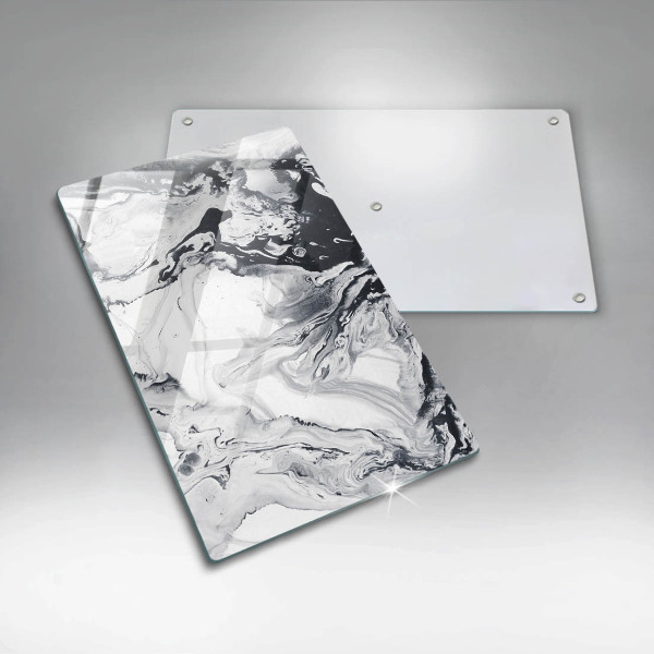 Tábua de vidro Abstração de tinta