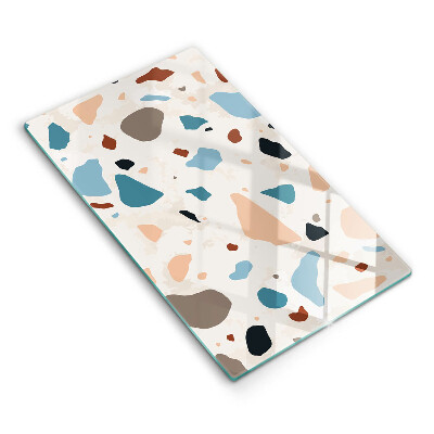 Tábua de cortar de vidro Grés decorativo