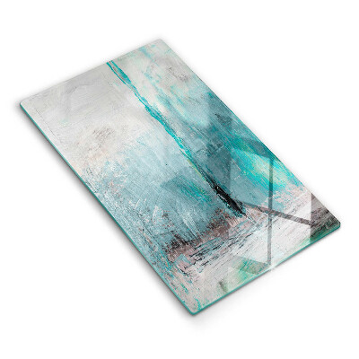 Tábua de cortar alimentos Fundo de pintura abstrata