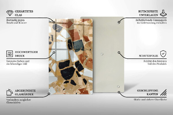 Tábua para cozinha Lajes de pedra decorativas