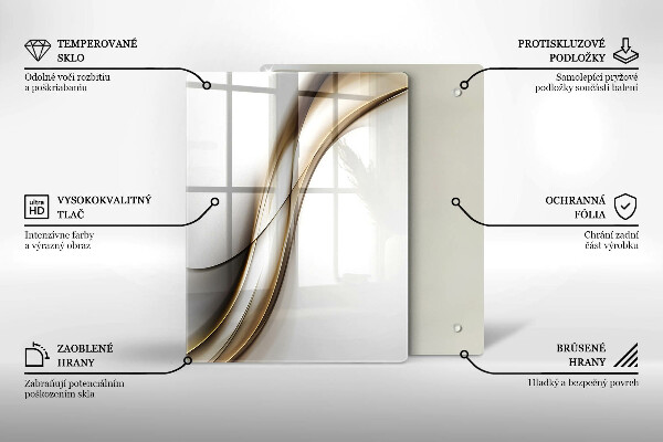 Tábua de corte Padrão de flecha boho