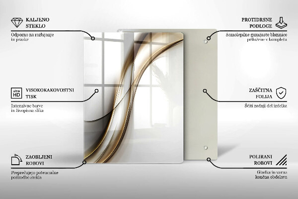 Tábua de corte Padrão de flecha boho