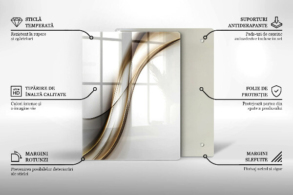 Tábua de corte Padrão de flecha boho