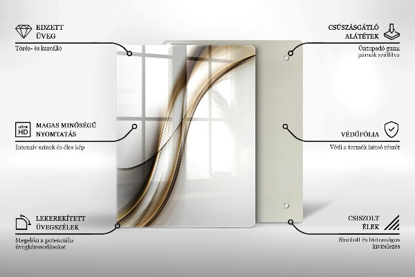 Tábua de corte Padrão de flecha boho